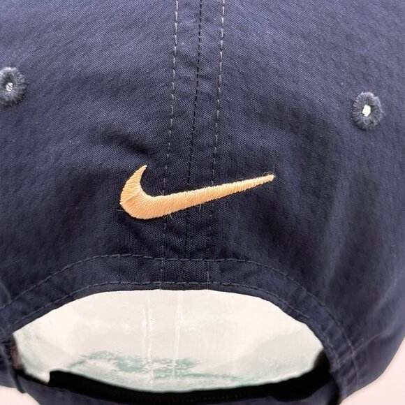 Nike Heritage 86 Dri Fit Hat Vigil Neuro Strapback Cap Dark Blue One Size Adjust - Picture 7 of 11